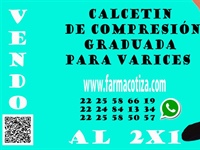 CALCETINES DE COMPRESIÓN GRADUADA PARA VARICES
